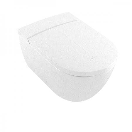 Villeroy&Boch Viclean V0E100R1 Унитаз с открытым смывным краем вид грязеотталкивающего покрытия-Cera